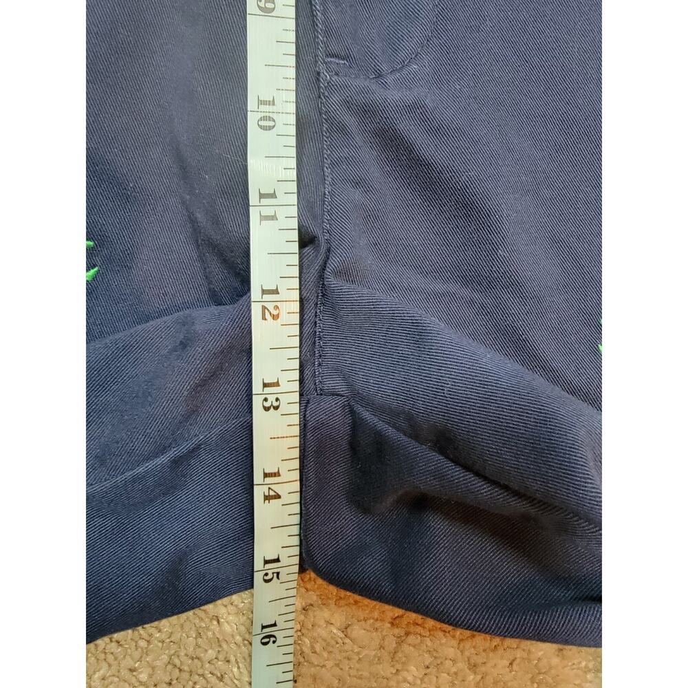 Polo Ralph Lauren Shorts Mens 42 Embroidered Prep Club Navy - Picture 5 of 9